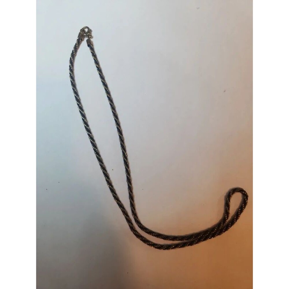 Vintage Two Tone Rope Chain - Picture 6 of 7